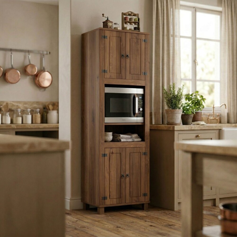 Modular para Microondas - Linea Mexicana Nogal