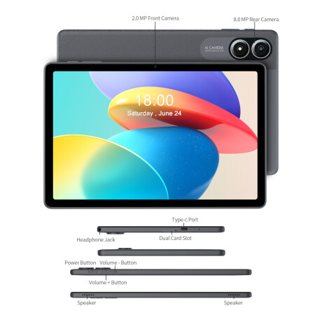 Pritom - Tablet 15 Lite - 10,95'' Multitáctil. Android 14. 5G. Ram 4GB / Rom 128GB. 8MP+2MP. Wifi. B 001