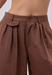 Pantalón Sastre Chocolate