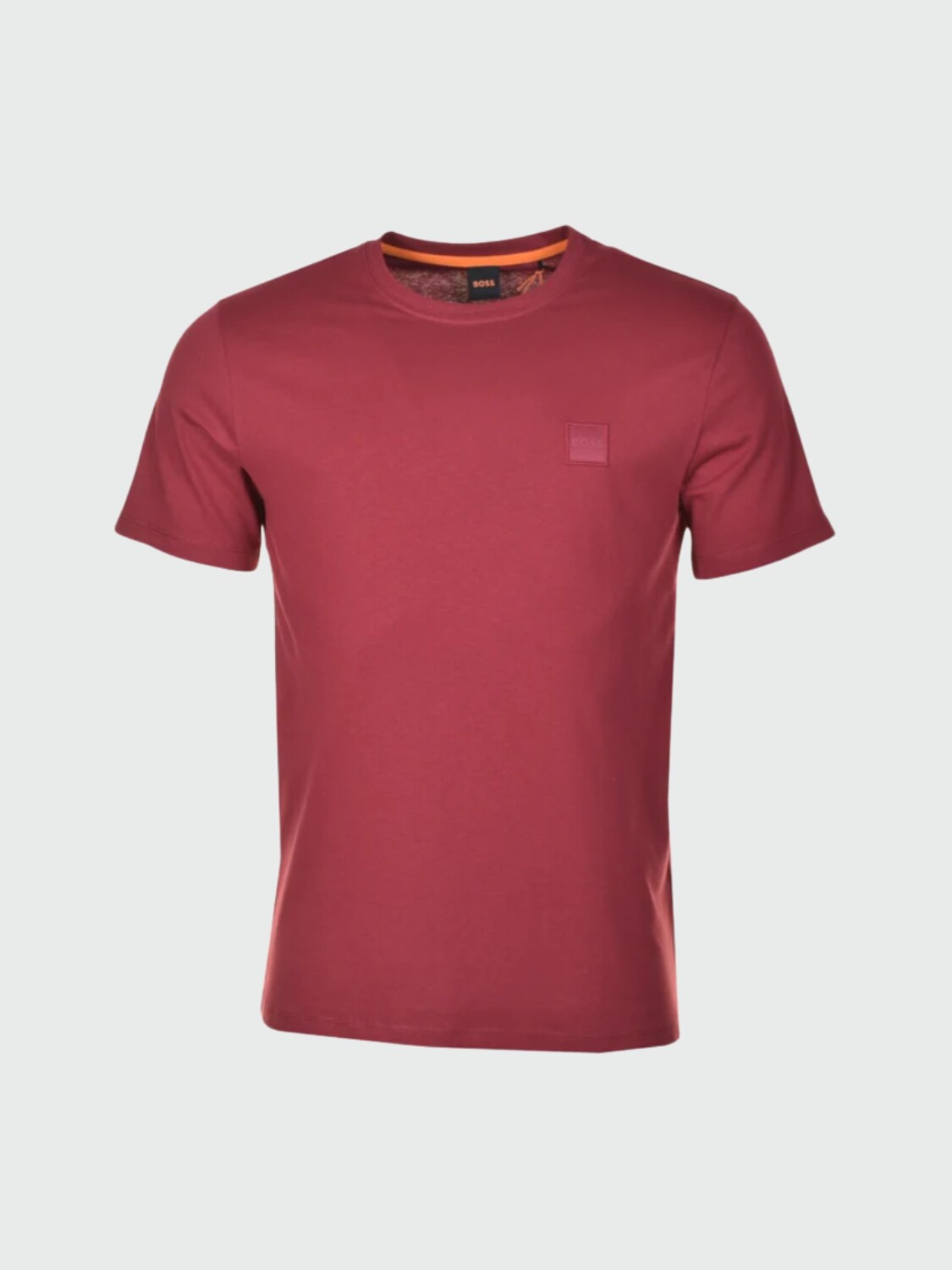BOSS -Remera de algodón básica, TALES Bordó
