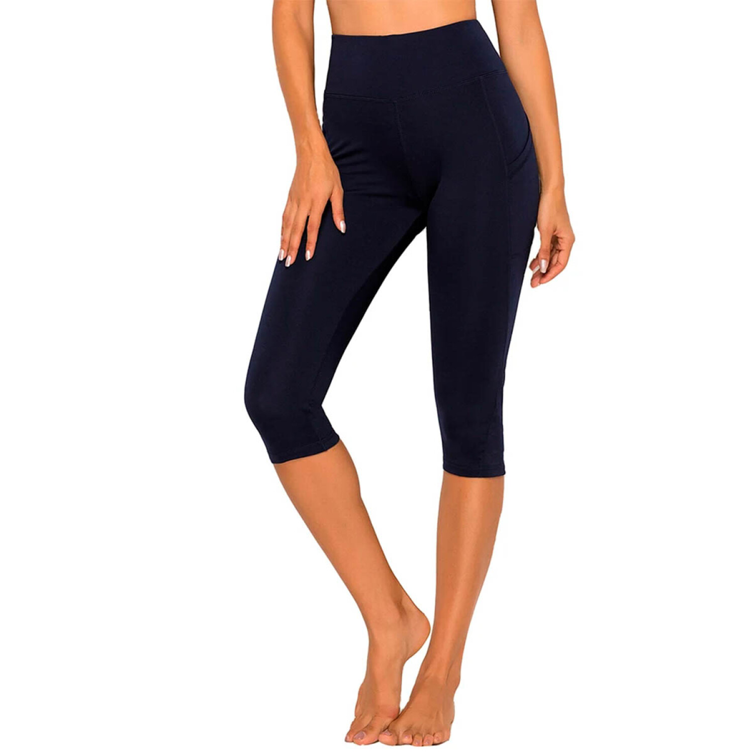 Set X3 Calzas Deportiva Pescadora Legging Con Bolsillo