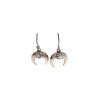 Caravanas Luna-Plata 925-Piedra Nacar-CA3357 conpiedra