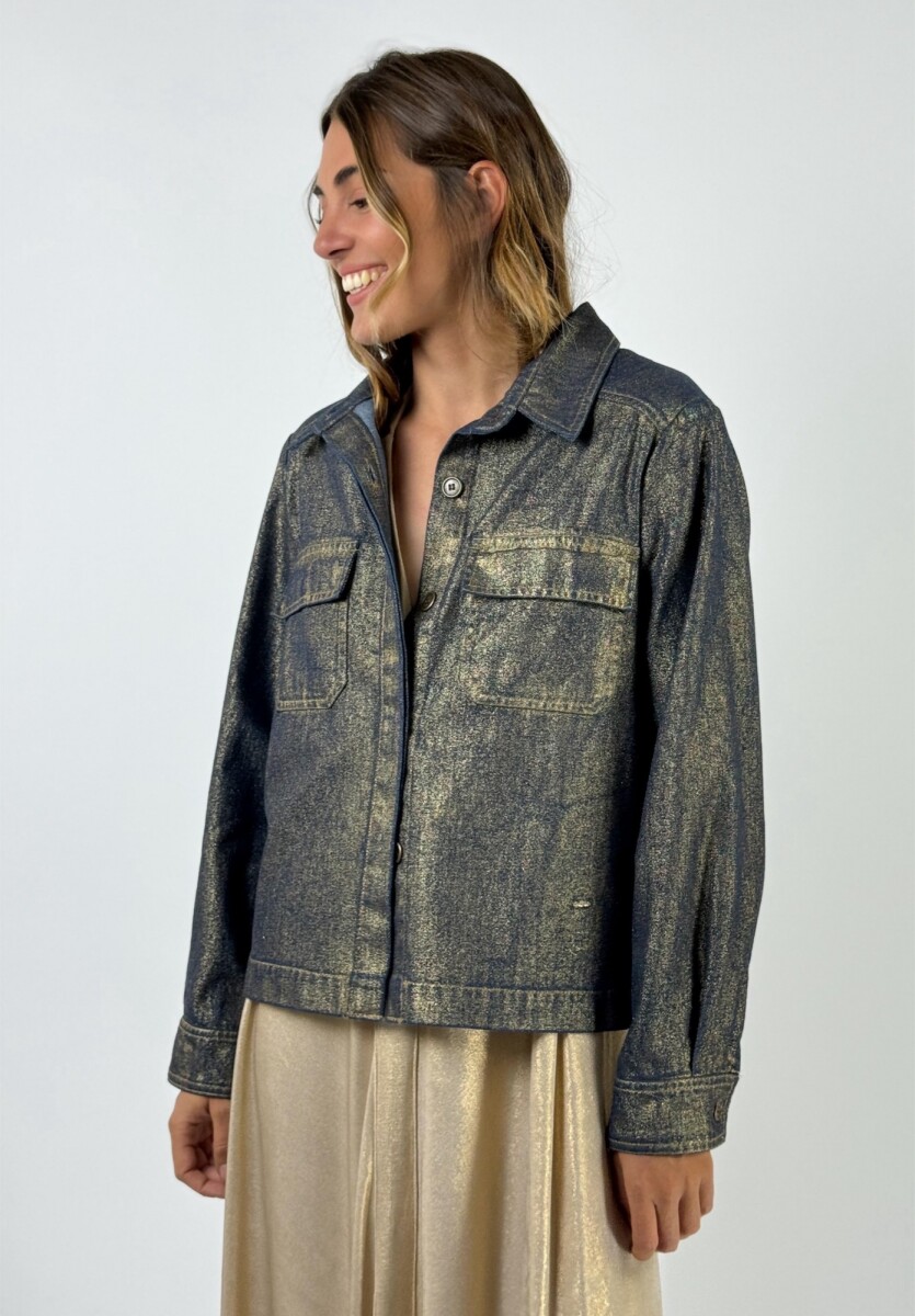 CAMPERA JUANA JEAN - DORADO 