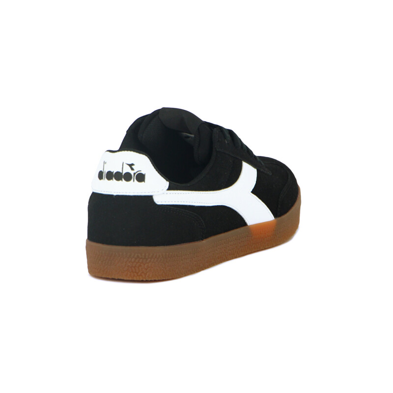 Championes Casuales Mujer Diadora Bamtela Negro-Blanco
