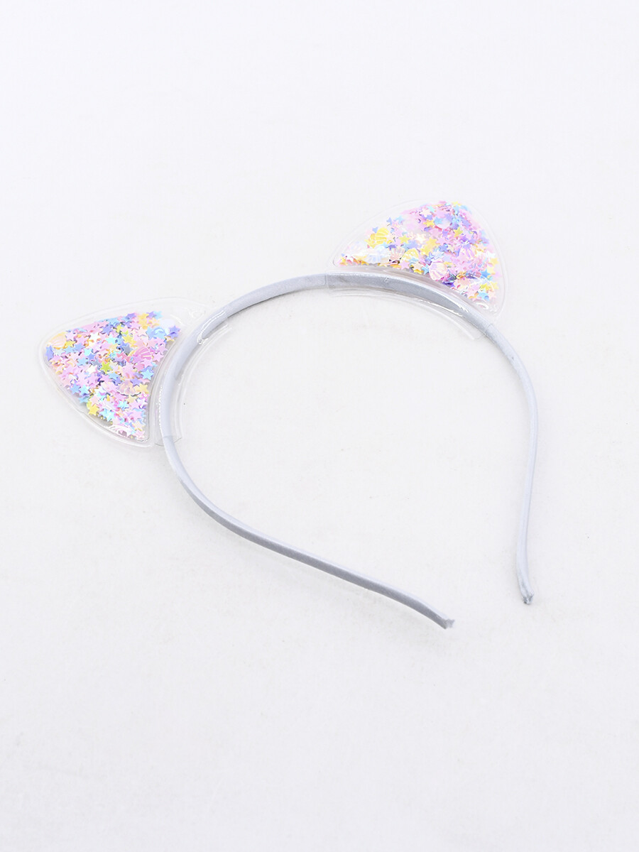 VINCHA CON OREJAS - MULTICOLOR 