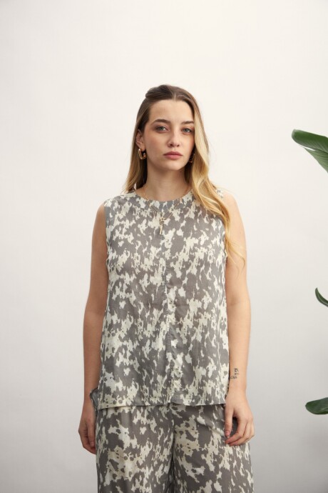 Blusa Martha Verde Seco