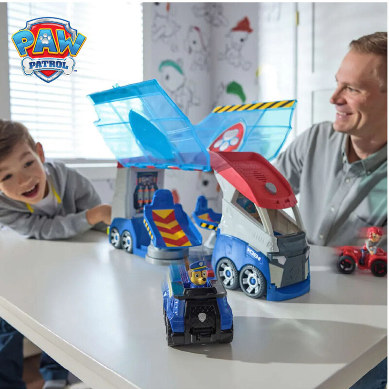 Vehículo Misión Rescate con todos los personajes Paw Patroller Vehículo Misión Rescate con todos los personajes Paw Patroller