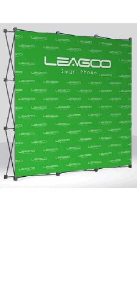 Estructura Plegable Con Lona Logo Leagoo 