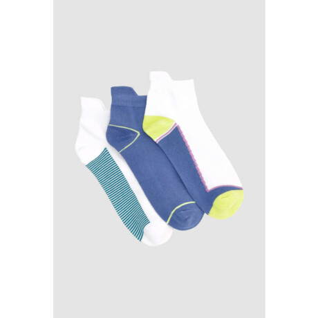 Pack x3 deportiva microfibra con diseño Variante 40