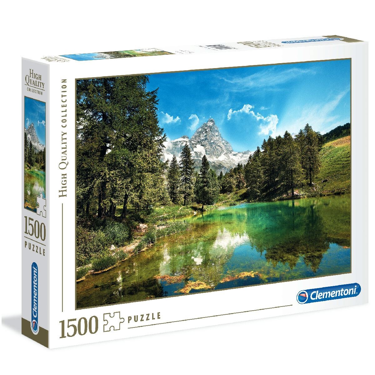Puzzle Clementoni 1500 piezas Blue Lake High Quality - 001 