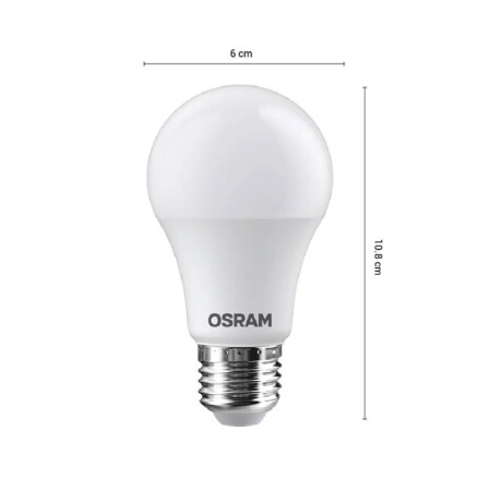 LAMPARA LED OSRAM 9W - 3000K Lámpara LED E27 9W Luz Fría OSRAM