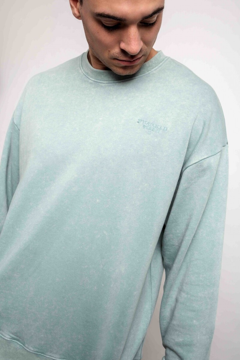 Buzo Bruno Verde aqua