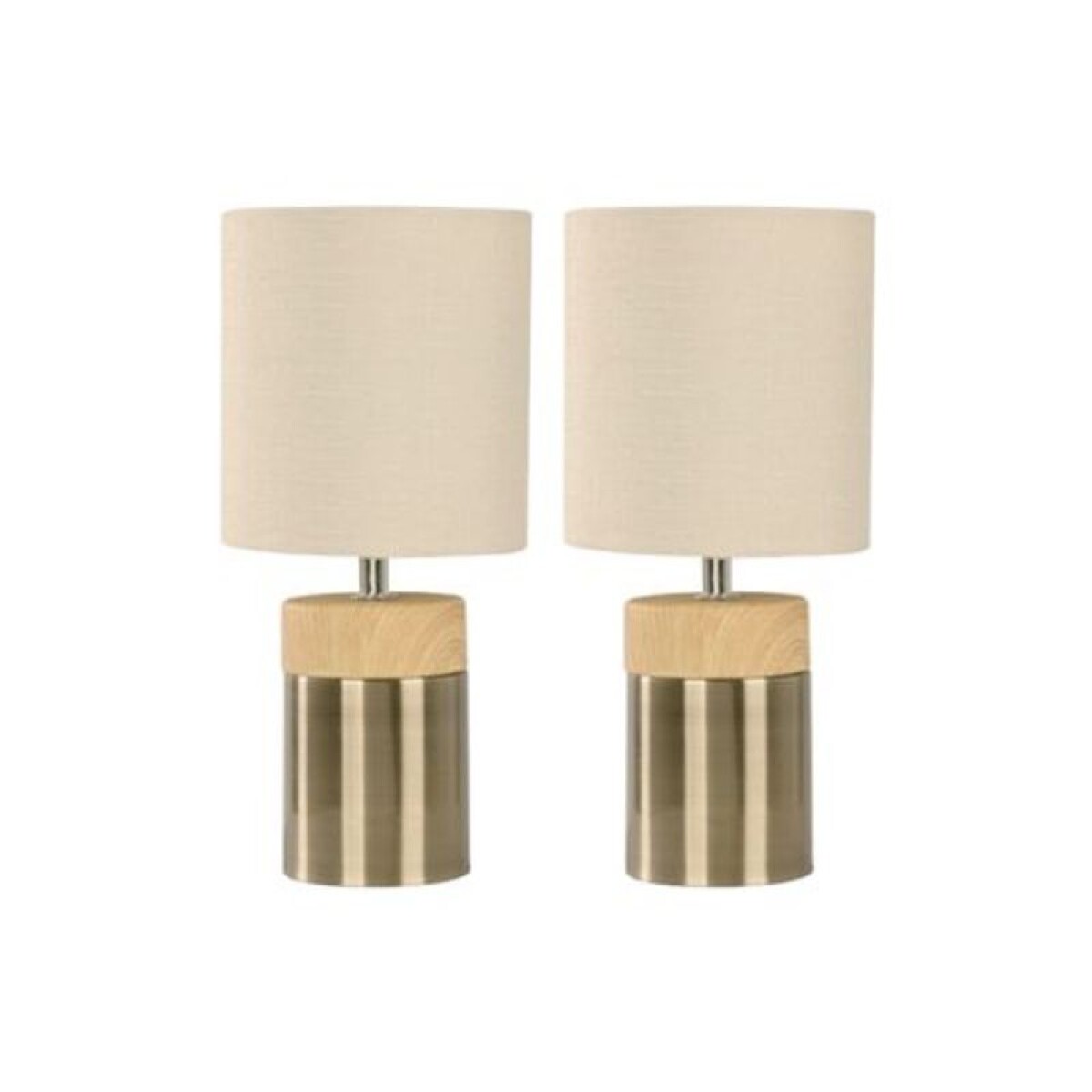 PACK VELADOR DE MESA ERIKA BRONCE ANTIGUO E27 