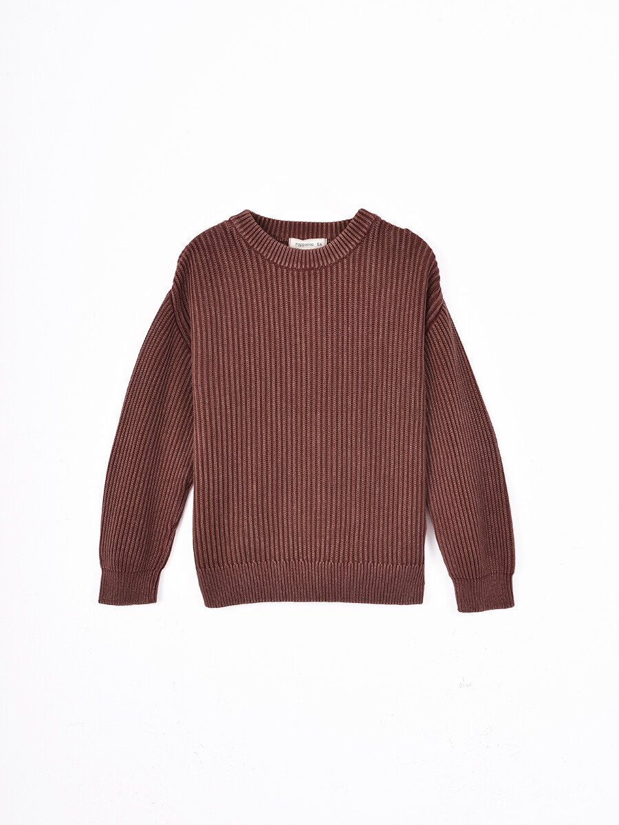 BUZO LOTTER - MARRON (V) 