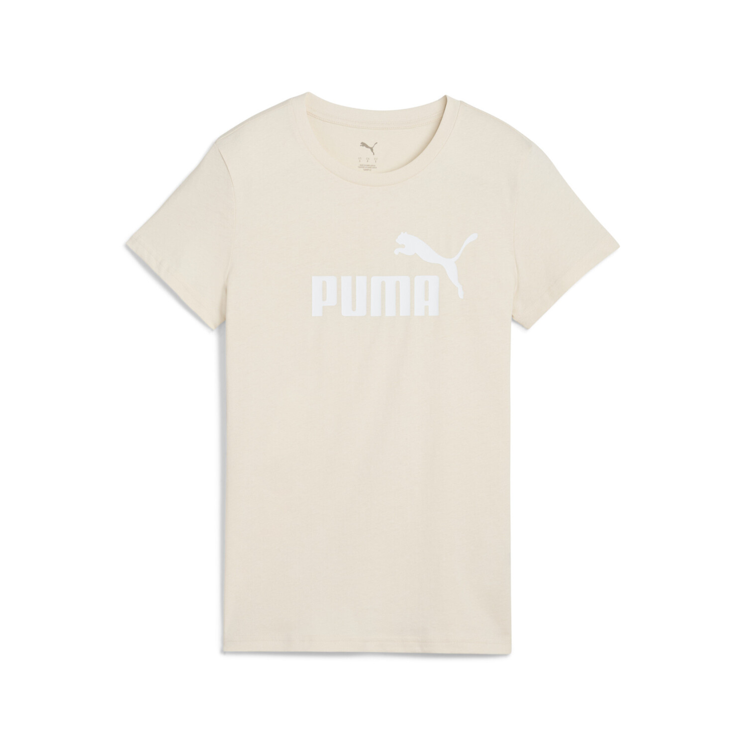 Remera Puma ESS Nro LOGO de Mujer 682371 87 Arena — Macri Life - Main Image