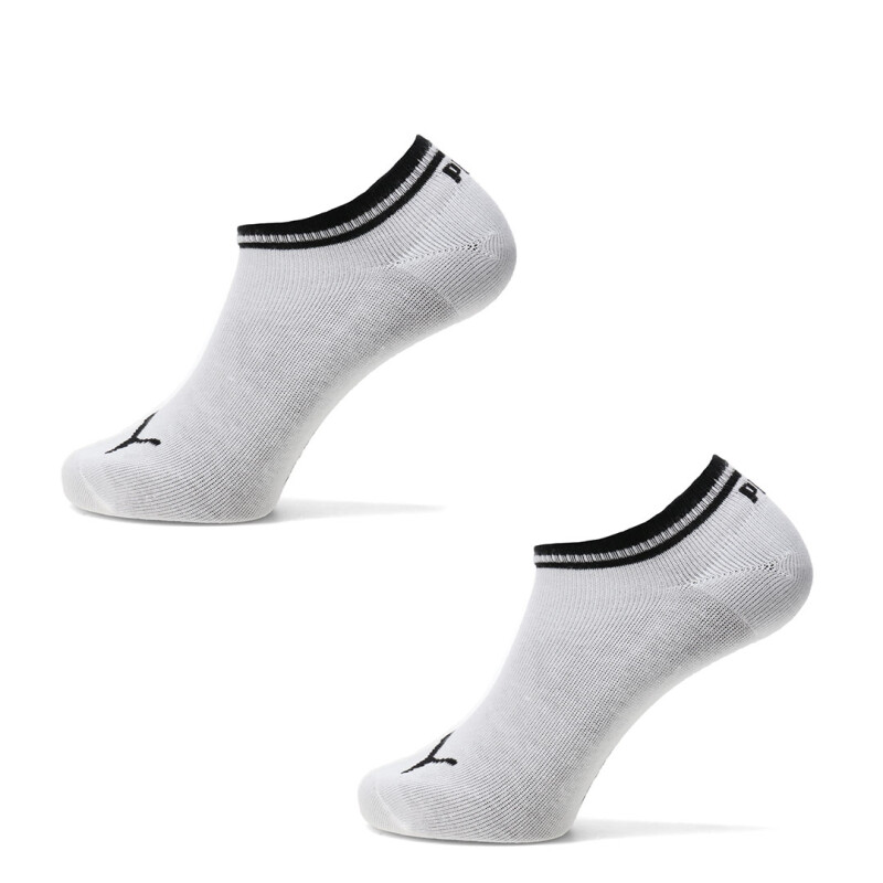 Medias Unisex Puma Herit.Sneaker 2 Pares Blanco - Negro