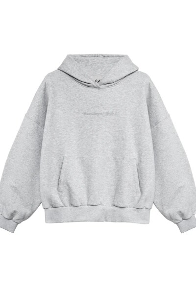 Melange Icon Hoodie Gris