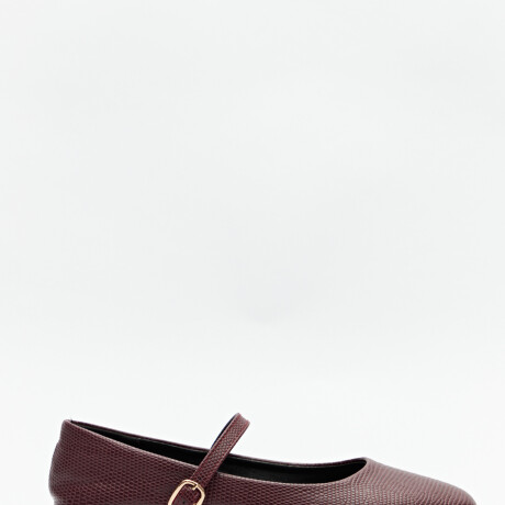 BALERINA WEEDERS Rojo Oscuro