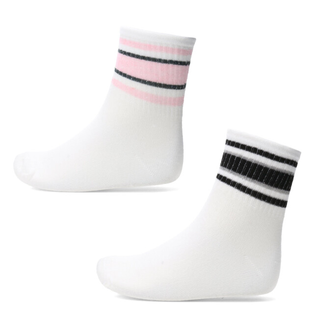 Medias Infantiles N+ Colores Blanco - Multicolor