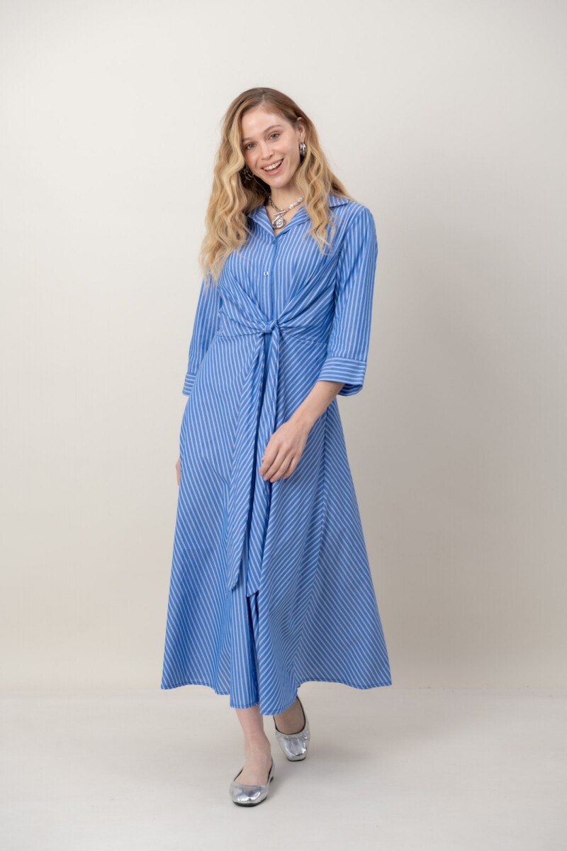 VESTIDO GAIA - Azul 