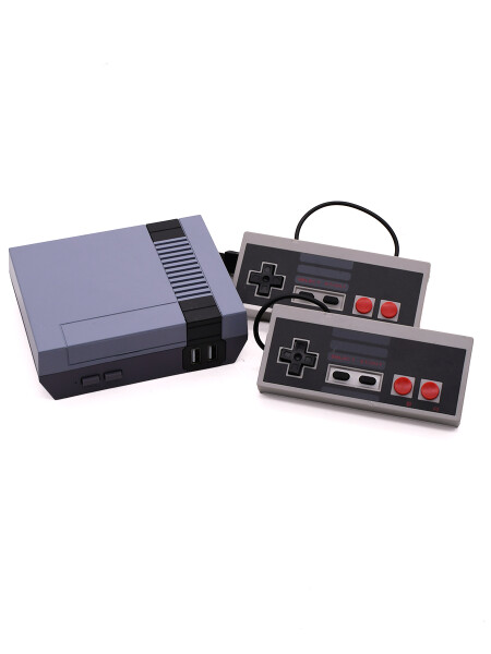 CONSOLA MINI RETRO 620 JUEGOS GRIS