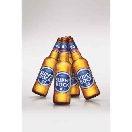 Cerveza premium lager sin alcohol Super Bock Bot 330cc 001
