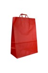 Bolsa lisa acuario 34x17x48 cm ROJO