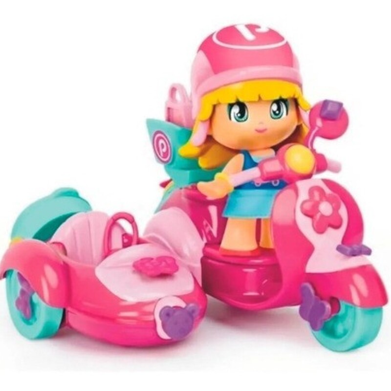 Pinypon Con Motocicleta Sidecar Jugueteria Gibernau