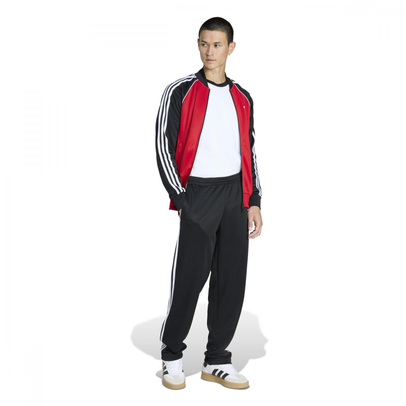 Pantalon Adidas SST REG TP Hombre KE3523 Negro-blanco