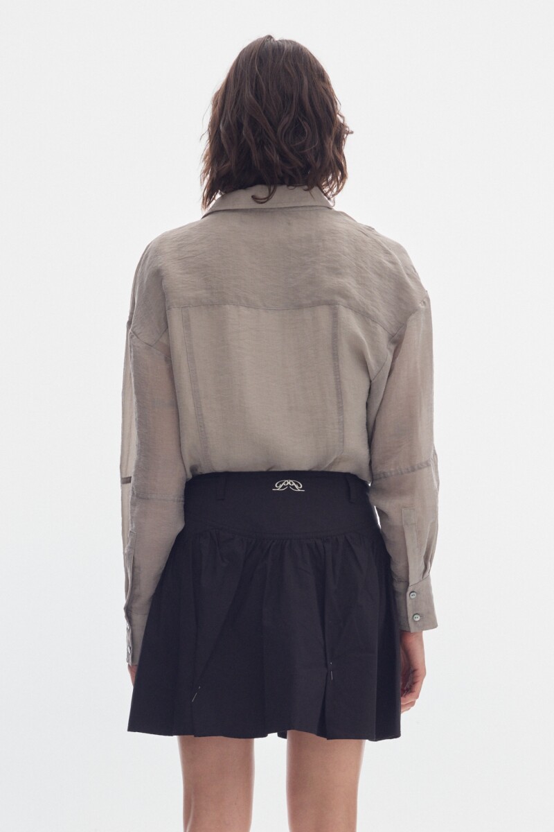 Falda Queen Cotton Black