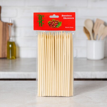 Palo de Brochette x45 Unidades 20x9Cm Palo de Brochette x45 Unidades 20x9Cm