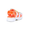 Angus Sandalia Niña 2 Tiras C/ Pulsera Y Velcro Coral