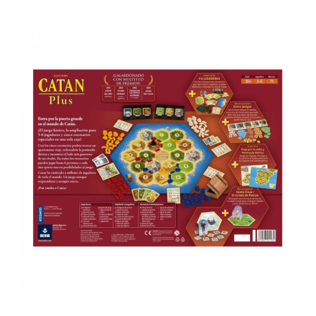 Catan Plus (6 Jugadores) [Español] (Nueva Edición) Catan Plus (6 Jugadores) [Español] (Nueva Edición)