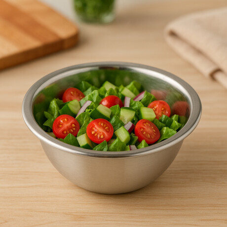 Bowl de 500 Ml de Acero Inoxidable 16 cm Bowl de 500 Ml de Acero Inoxidable 16 cm