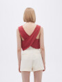 Tops Alman Bordeaux Claro