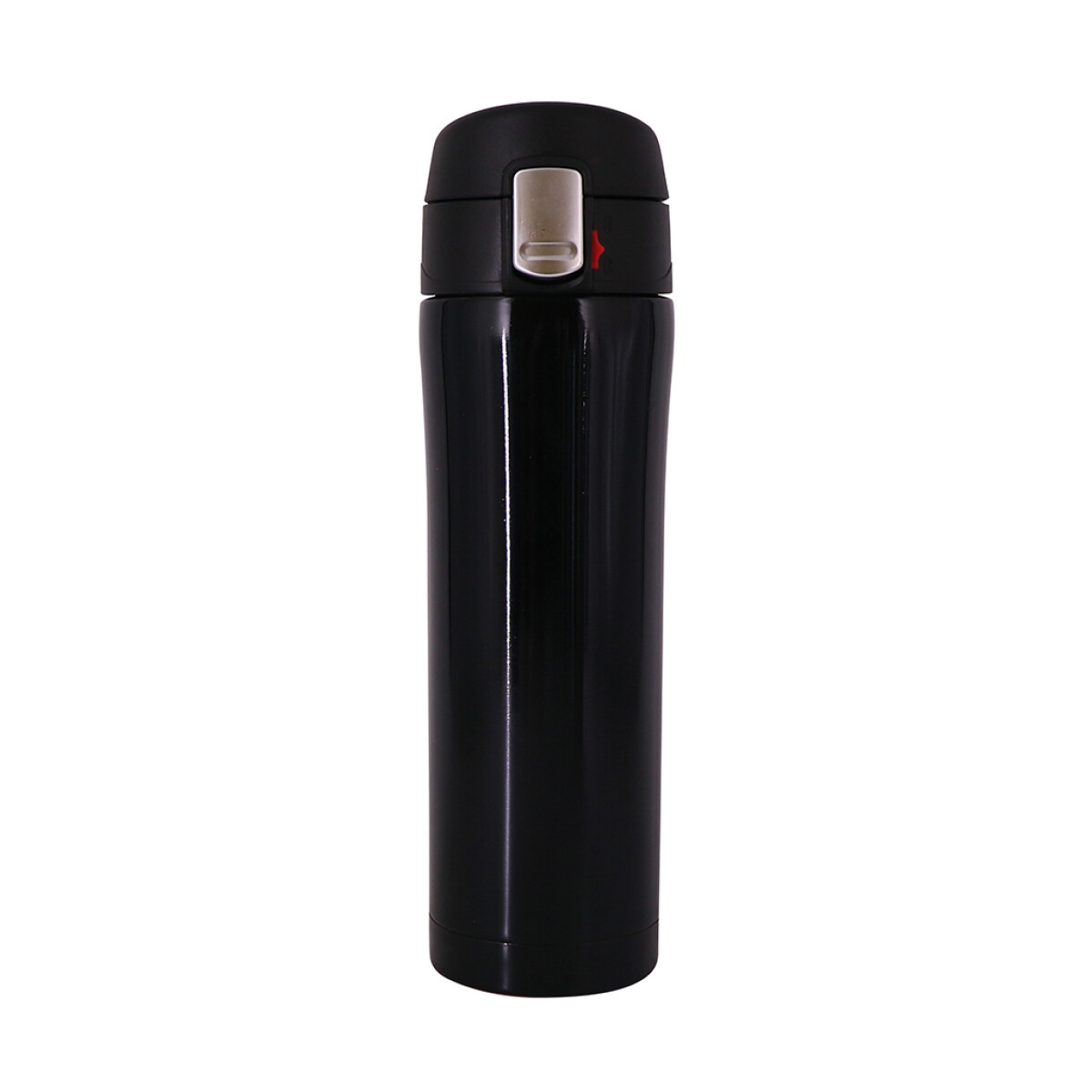 BOTELLA C/ABRE FACIL AC.INOX 450ML NEGRO 
