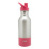 Botella Keep Caramañola Aluminio 600ml Rosa