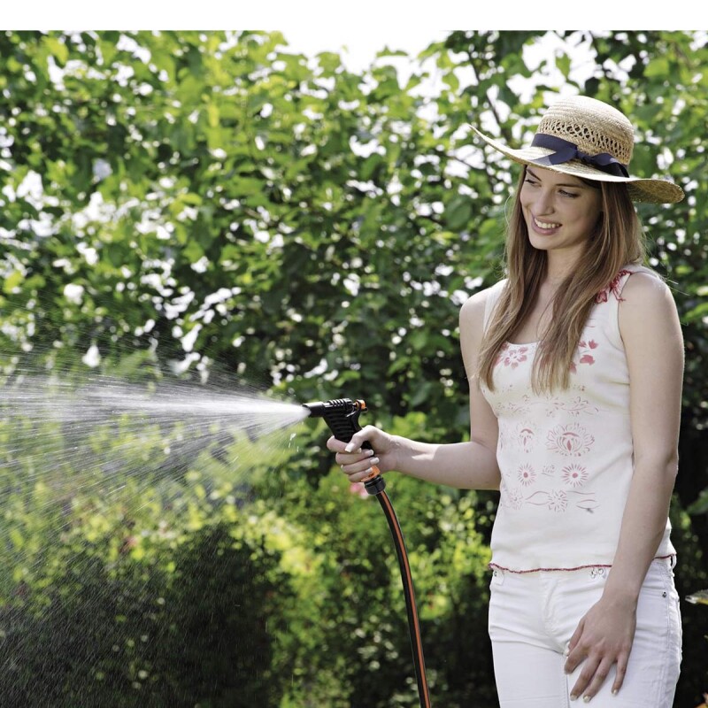 Pistola p/manguera chorro regulable Pistola p/manguera chorro regulable