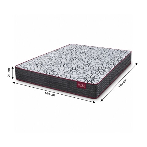 Colchón IRIDIO Resortes y Capas de Espuma 2 Plazas 140 x 190 x 21 - Hasta 100Kg Colchón IRIDIO Resortes y Capas de Espuma 2 Plazas 140 x 190 x 21 - Hasta 100Kg