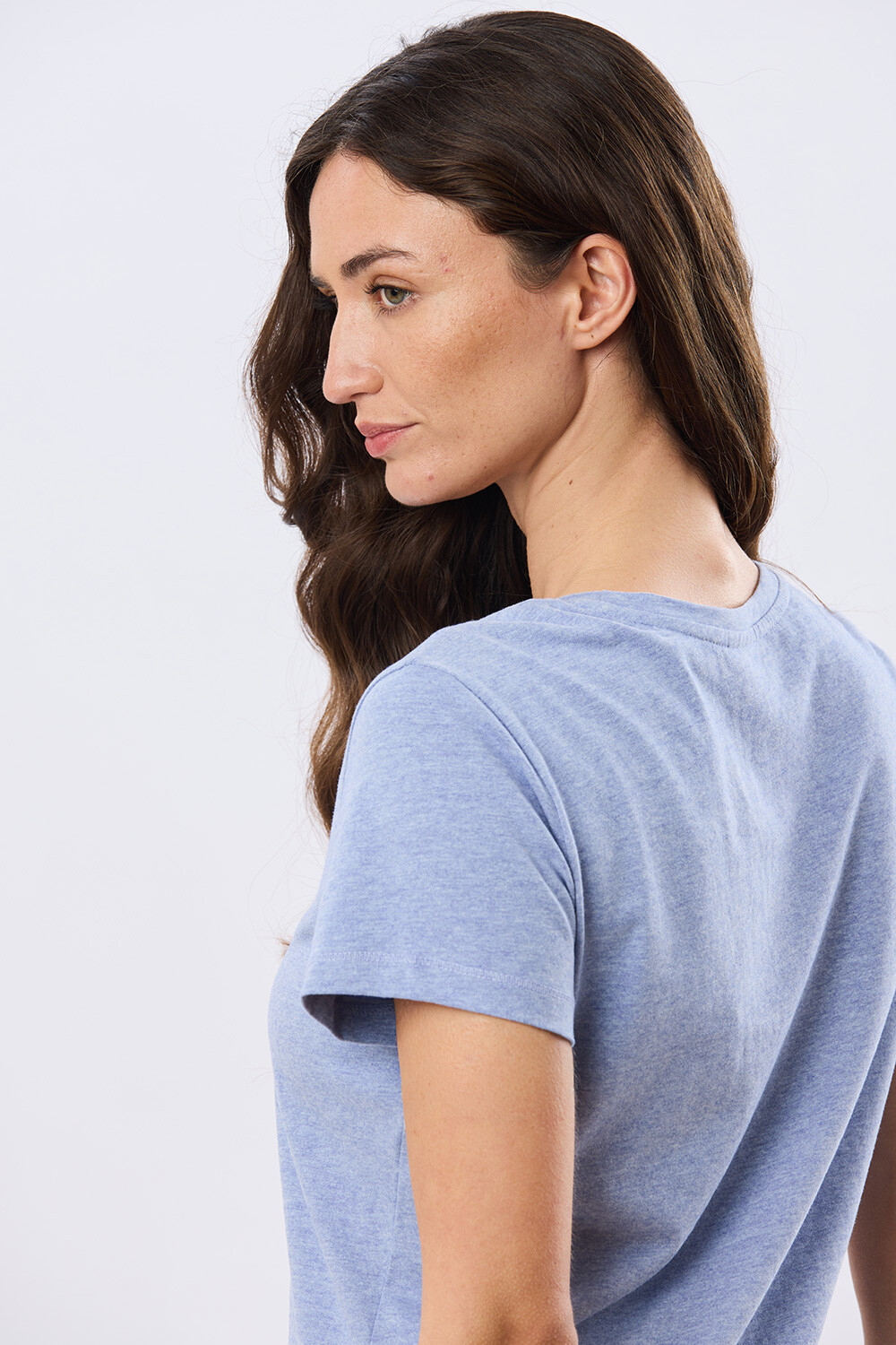 REMERA BÁSICA DE ALGODÓN Denim