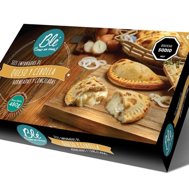 EMPANADAS BLE QUESO Y CEBOLLA X6 EMPANADAS BLE QUESO Y CEBOLLA X6