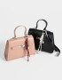 City Cartera City Con Hebilla - Negro