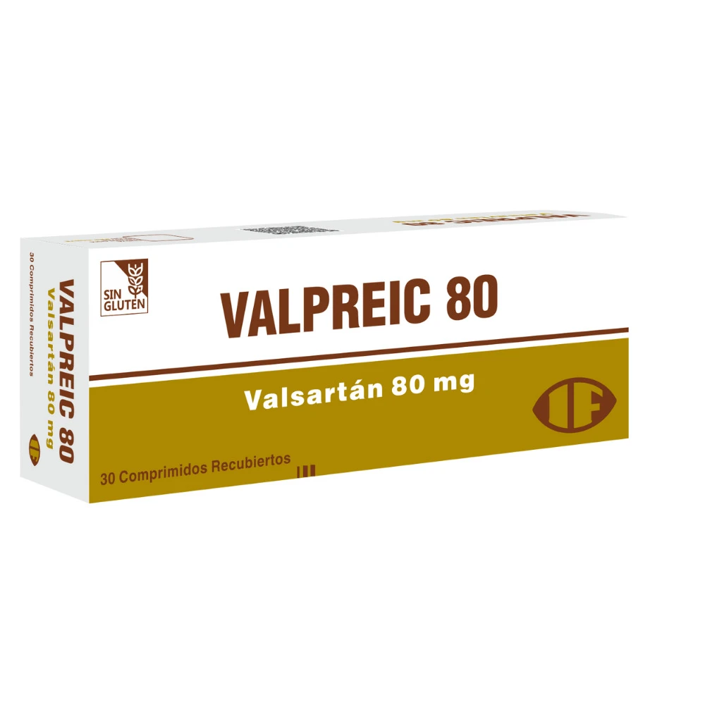 VALPREIC 80 MG CJ X 30 COMP. REC.