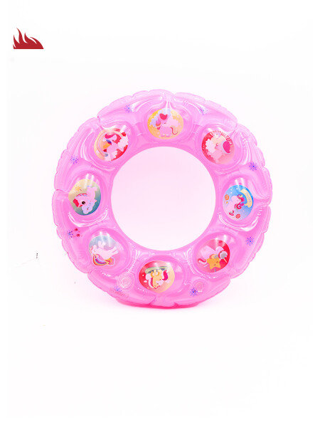 SALVAVIDAS INFANTIL 41 CM FUCSIA