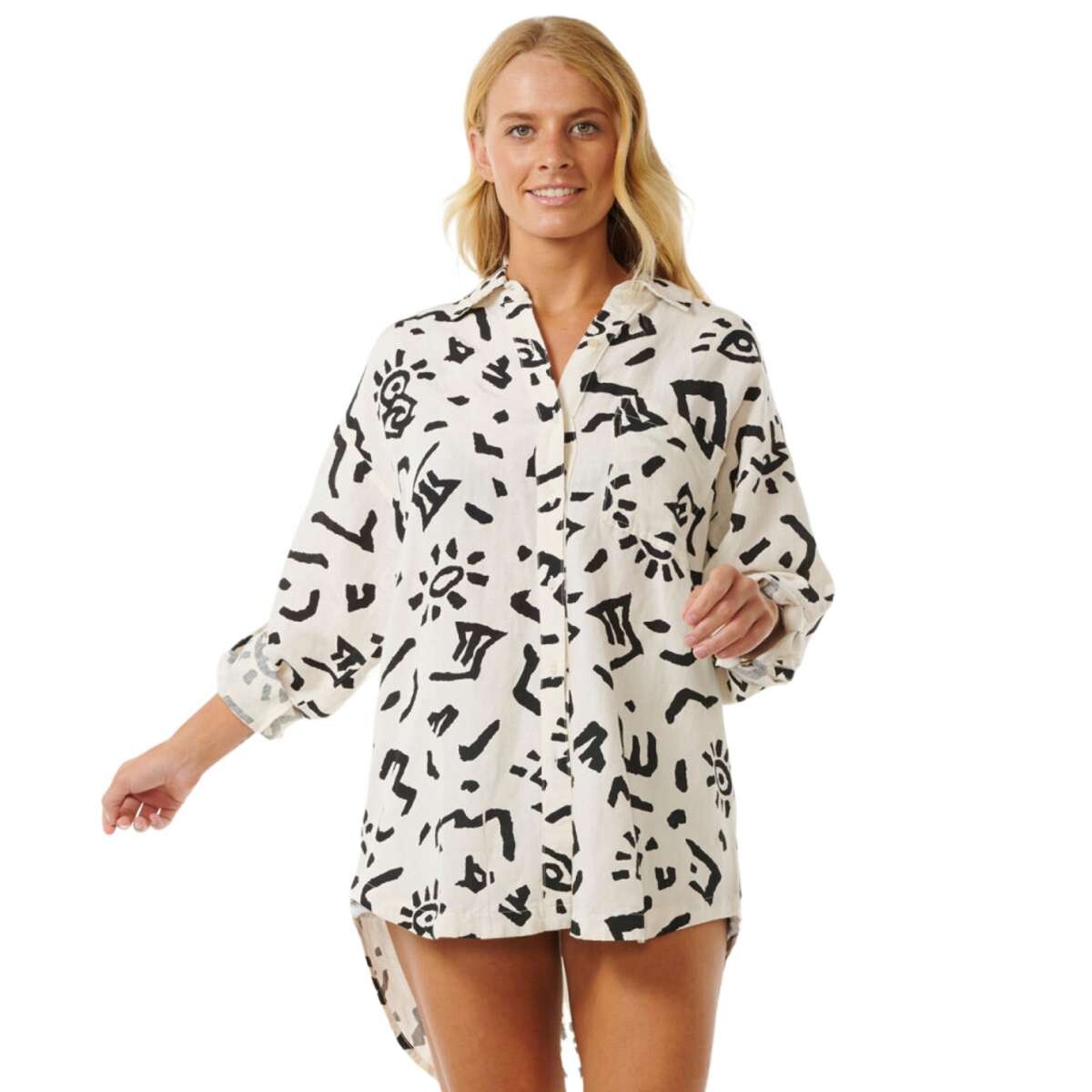 Camisa Rip Curl The Search - Blanco 