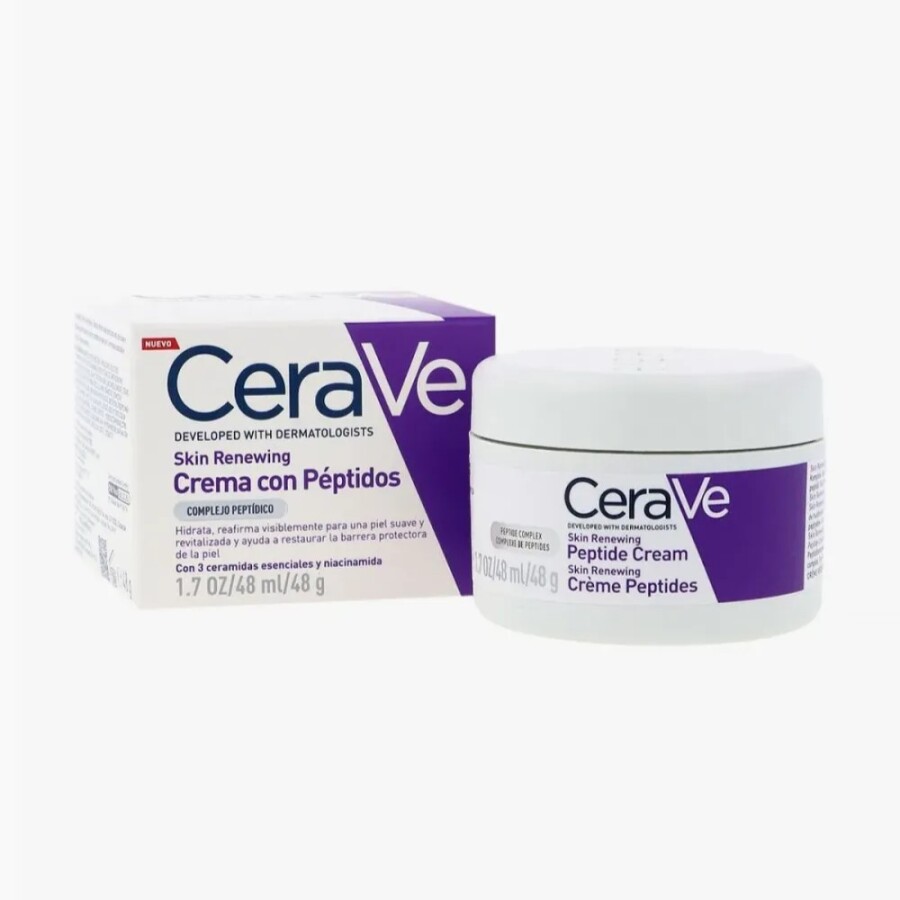 Crema Facial Péptidos Reafirmante Hidratación 48 h - CeraVe Crema Facial Péptidos Reafirmante Hidratación 48 h - CeraVe