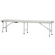 Mesa Plegable Para Jardín Camping Maleta Halff Bench 180 Mesa Plegable Para Jardín Camping Maleta Halff Bench 180