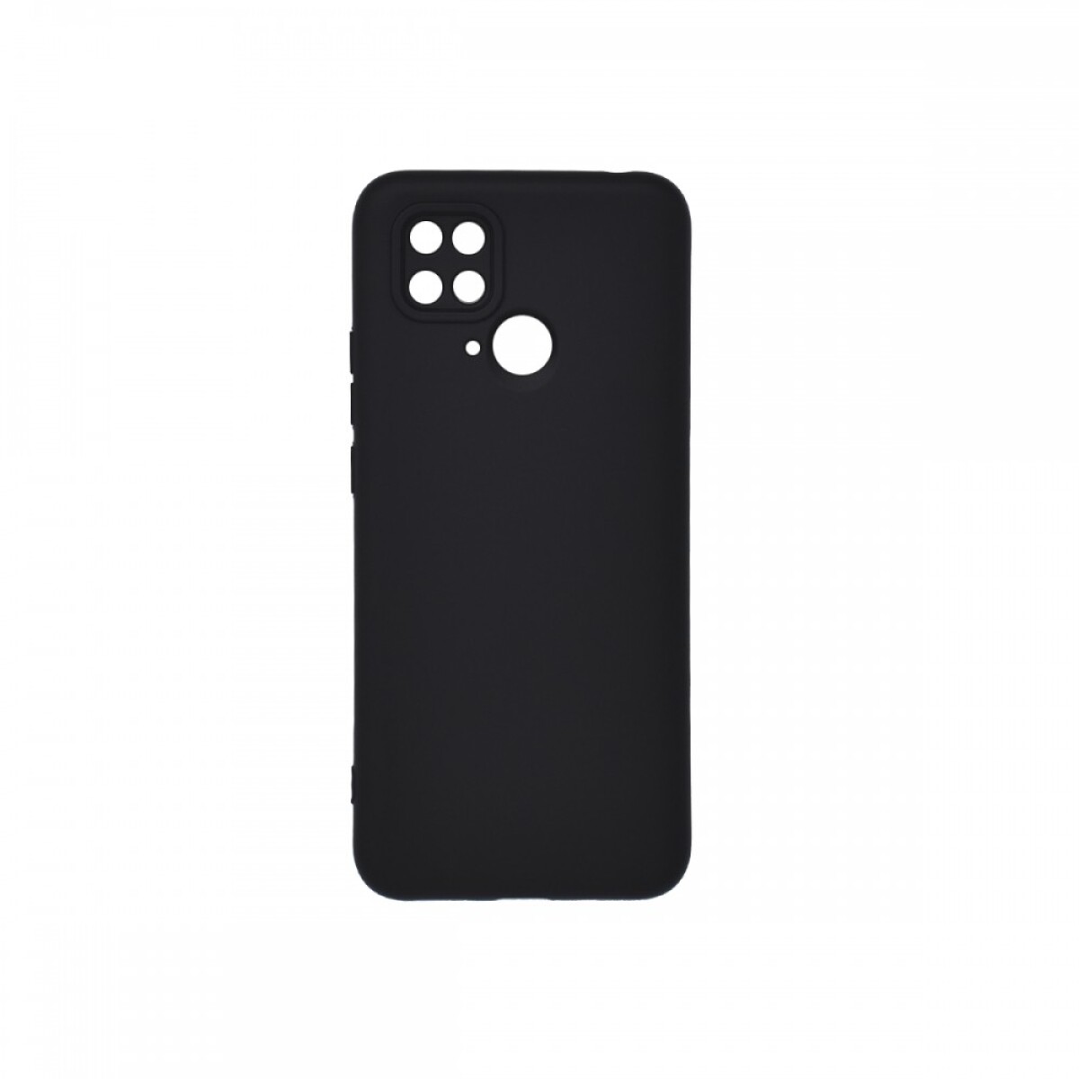 PROTECTOR CASE SILICONA PARA XIAOMI REDMI 10C - Negro 