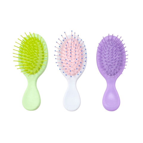 Cepillo de pelo plegable c/espejo / Cepillo colchón de aire Cepillo De Pelo Plegable C/espejo / Cepillo Colchón De Aire