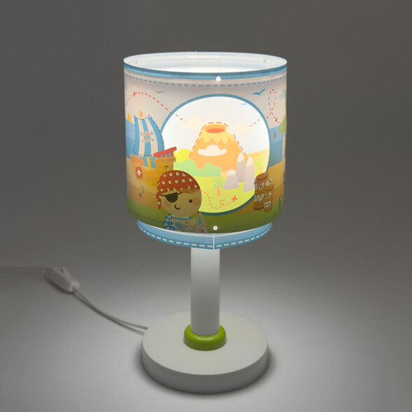 Portátil de mesa infantil E14 PIRATE ISLAND DA0220